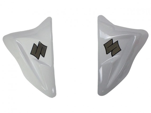 Mejores Carenados Moto Suzuki GSXR 600/750 2011-2024 - Blanco Negro Brillante Rojo Calcomanía