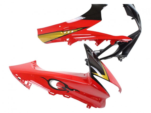 Mejores Carenados Moto Suzuki GSXR 600/750 2011-2024 - Rojo Oro Gris Negro Blanco Tiburón