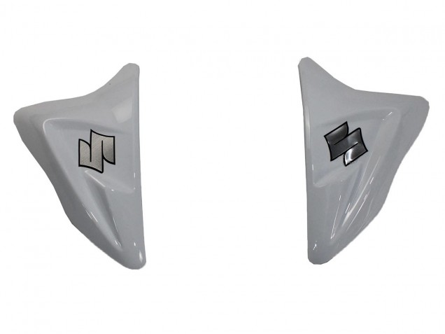 Mejores Carenados Moto Suzuki GSXR 600/750 2011-2024 - Blanco Negro Brillante
