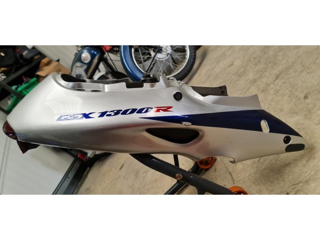 Mejores Carenados Moto Suzuki GSXR 1300 Hayabusa 1996-2007 - Azul Blanco