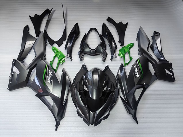 Mejores Carenados Moto Kawasaki EX400 2018-2024 - Negro Brillante Negro Mate Verde Blanco