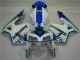 Moto Plástica Honda CBR 600 RR 2005-2006 - Blanco Azul Moto Plástica Honda CBR 600 RR 2005-2006 - Blanco Azul