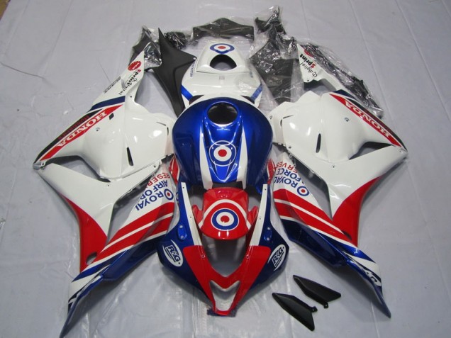 Moto Plástica Honda CBR 600 RR 2009-2012 - Blanco Azul Rojo Moto Plástica Honda CBR 600 RR 2009-2012 - Blanco Azul Rojo