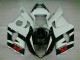 Moto Plástica Suzuki GSXR 1000 K3 2003-2004 - Blanco Negro Moto Plástica Suzuki GSXR 1000 K3 2003-2004 - Blanco Negro