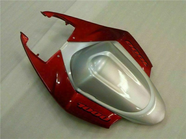 Moto Plástica Suzuki GSXR 1000 K5 2005-2006 - Rojo Blanco Moto Plástica Suzuki GSXR 1000 K5 2005-2006 - Rojo Blanco