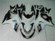 Moto Plástica Suzuki GSXR 1000 K9 2009-2016 - Blanco Negro Moto Plástica Suzuki GSXR 1000 K9 2009-2016 - Blanco Negro