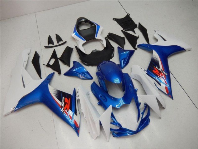 Moto Plástica Suzuki GSXR 600 / 750 K11 2011-2021 - Azul Blanco Moto Plástica Suzuki GSXR 600 / 750 K11 2011-2021 - Azul Blanco