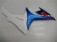 Moto Plástica Suzuki GSXR 600 / 750 K11 2011-2021 - Azul Blanco Moto Plástica Suzuki GSXR 600 / 750 K11 2011-2021 - Azul Blanco