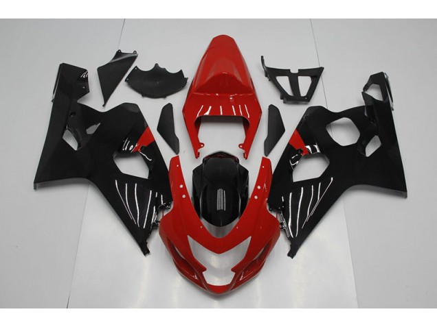 Moto Plástica Suzuki GSXR 750 K4 2004-2005 - Rojo Negro Moto Plástica Suzuki GSXR 750 K4 2004-2005 - Rojo Negro