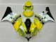 Moto Plástica Yamaha R6 2006-2007 - Amarillo Blanco Negro Moto Plástica Yamaha R6 2006-2007 - Amarillo Blanco Negro