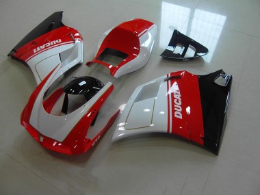 Moto Plástico Ducati 748 916 996 996S 1993-2005 - Rojo Blanco