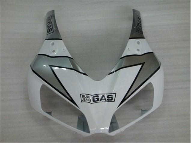 Moto Plástico Honda CBR 1000 RR 2004-2005 - Blanco Plata Negro Repsol Moto Plástico Honda CBR 1000 RR 2004-2005 - Blanco Plata Negro Repsol