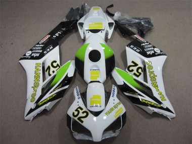 Moto Plástico Honda CBR 1000 RR 2004-2005 - Blanco Verde Hannspree 52
