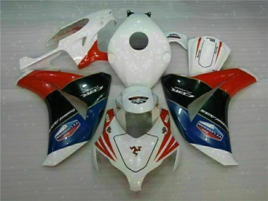 Moto Plástico Honda CBR 1000 RR 2008-2011 - Rojo Blanco
