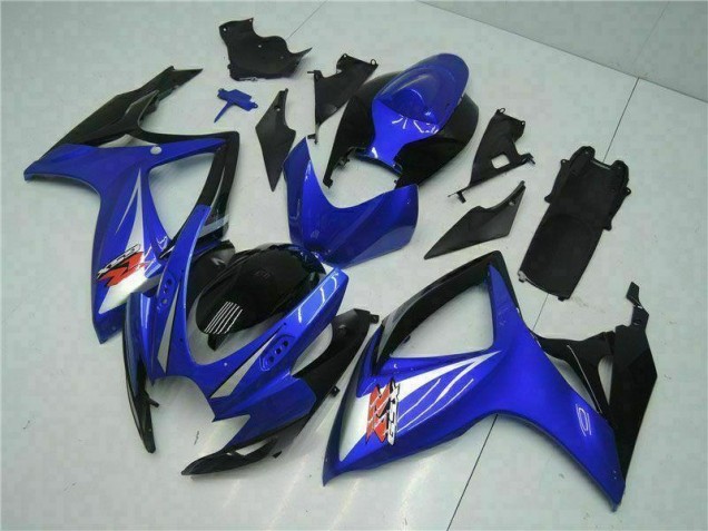 Moto Plástico Suzuki GSXR 600 / 750 K6 2006-2007 - Azul Moto Plástico Suzuki GSXR 600 / 750 K6 2006-2007 - Azul