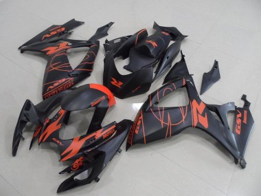 Moto Plástico Suzuki GSXR 750 K6 2006-2007 - Negro Rojo
