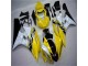 Moto Plástico Yamaha R6 2006-2007 - Amarillo Blanco Negro