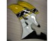 Moto Plástico Yamaha R6 2006-2007 - Amarillo Blanco Negro