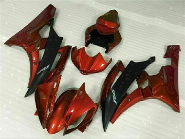 Moto Plástico Yamaha R6 2006-2007 - Rojo