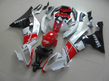 Moto Plástico Yamaha R6 2008-2016 - Rojo Blanco Negro