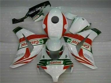 Plástica Moto Honda CBR 1000 RR 2008-2011 - Blanco Rojo