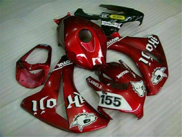 Plástica Moto Honda CBR 1000 RR 2008-2011 - Rojo Plástica Moto Honda CBR 1000 RR 2008-2011 - Rojo