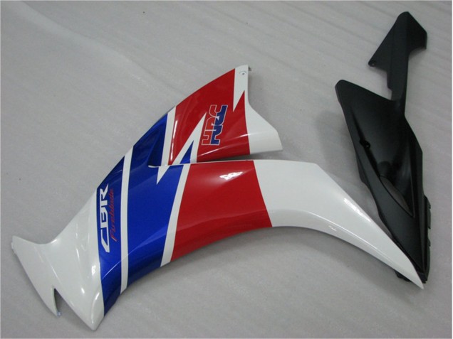 Plástica Moto Honda CBR 1000 RR 2012-2016 - Blanco Azul Rojo Plástica Moto Honda CBR 1000 RR 2012-2016 - Blanco Azul Rojo