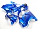 Plástica Moto Kawasaki EX250 2008-2012 - Azul Plástica Moto Kawasaki EX250 2008-2012 - Azul