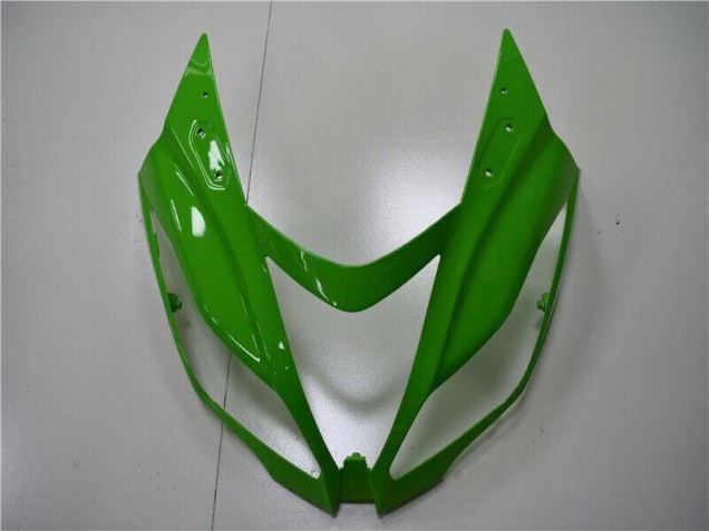 Plástica Moto Kawasaki ZX6R 2013-2018 - Verde Negro Plástica Moto Kawasaki ZX6R 2013-2018 - Verde Negro