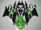 Plástica Moto Kawasaki ZX6R 2013-2018 - Verde Negro Plástica Moto Kawasaki ZX6R 2013-2018 - Verde Negro