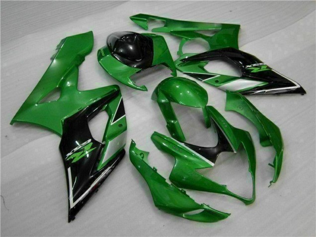 Plástica Moto Suzuki GSXR 1000 K5 2005-2006 - Verde Plástica Moto Suzuki GSXR 1000 K5 2005-2006 - Verde