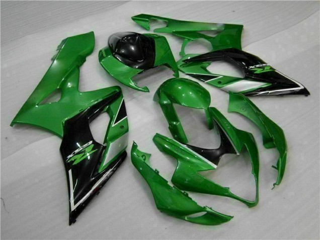 Plástica Moto Suzuki GSXR 1000 K5 2005-2006 - Verde Plástica Moto Suzuki GSXR 1000 K5 2005-2006 - Verde