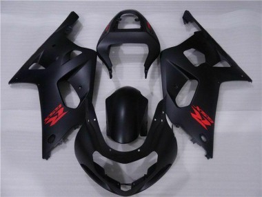 Plástica Moto Suzuki GSXR 600 / 750 K1 K2 K3 2001-2003 - Negro