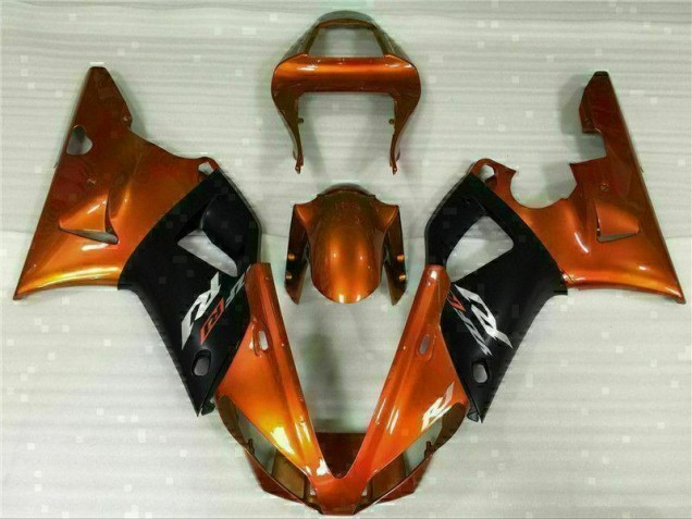Plástica Moto Yamaha R1 2000-2001 - Naranja Plástica Moto Yamaha R1 2000-2001 - Naranja