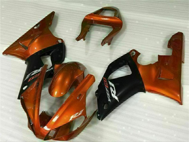 Plástica Moto Yamaha R1 2000-2001 - Naranja Plástica Moto Yamaha R1 2000-2001 - Naranja