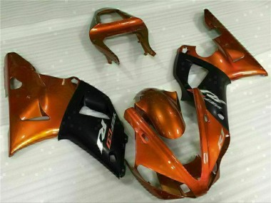 Plástica Moto Yamaha R1 2000-2001 - Naranja