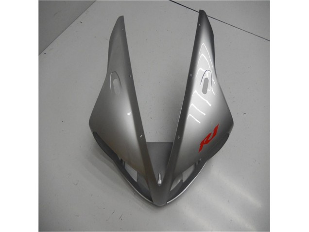 Plástica Moto Yamaha R1 2002-2003 - Plata Negro Plástica Moto Yamaha R1 2002-2003 - Plata Negro