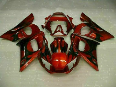 Plástica Moto Yamaha R6 1998-2002 - Marrón