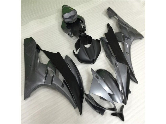 Plástica Moto Yamaha R6 2006-2007 - Gris Negro Plástica Moto Yamaha R6 2006-2007 - Gris Negro