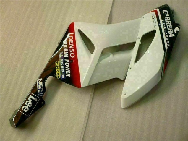 Plástico Moto Honda CBR 1000 RR 2004-2005 - Blanco Negro Plástico Moto Honda CBR 1000 RR 2004-2005 - Blanco Negro