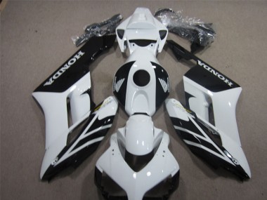 Plástico Moto Honda CBR 1000 RR 2004-2005 - Negro Blanco