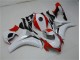 Plástico Moto Honda CBR 1000 RR 2008-2011 - Blanco Rojo Plástico Moto Honda CBR 1000 RR 2008-2011 - Blanco Rojo