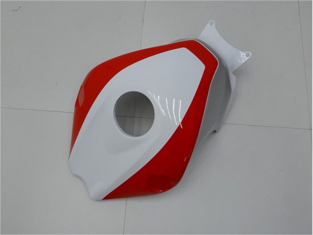Plástico Moto Honda CBR 1000 RR 2008-2011 - Blanco Rojo Plástico Moto Honda CBR 1000 RR 2008-2011 - Blanco Rojo