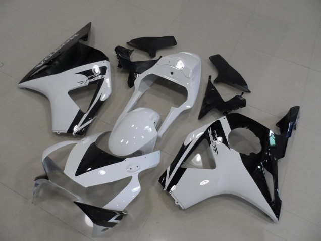 Plástico Moto Honda CBR 900 RR 954 2002-2003 - Blanco Negro Plástico Moto Honda CBR 900 RR 954 2002-2003 - Blanco Negro