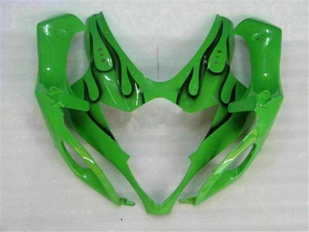 Plástico Moto Suzuki GSXR 1000 K5 2005-2006 - Verde Plástico Moto Suzuki GSXR 1000 K5 2005-2006 - Verde