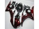 Plástico Moto Yamaha R6 2003-2005 - Negro Rojo Llama Plástico Moto Yamaha R6 2003-2005 - Negro Rojo Llama